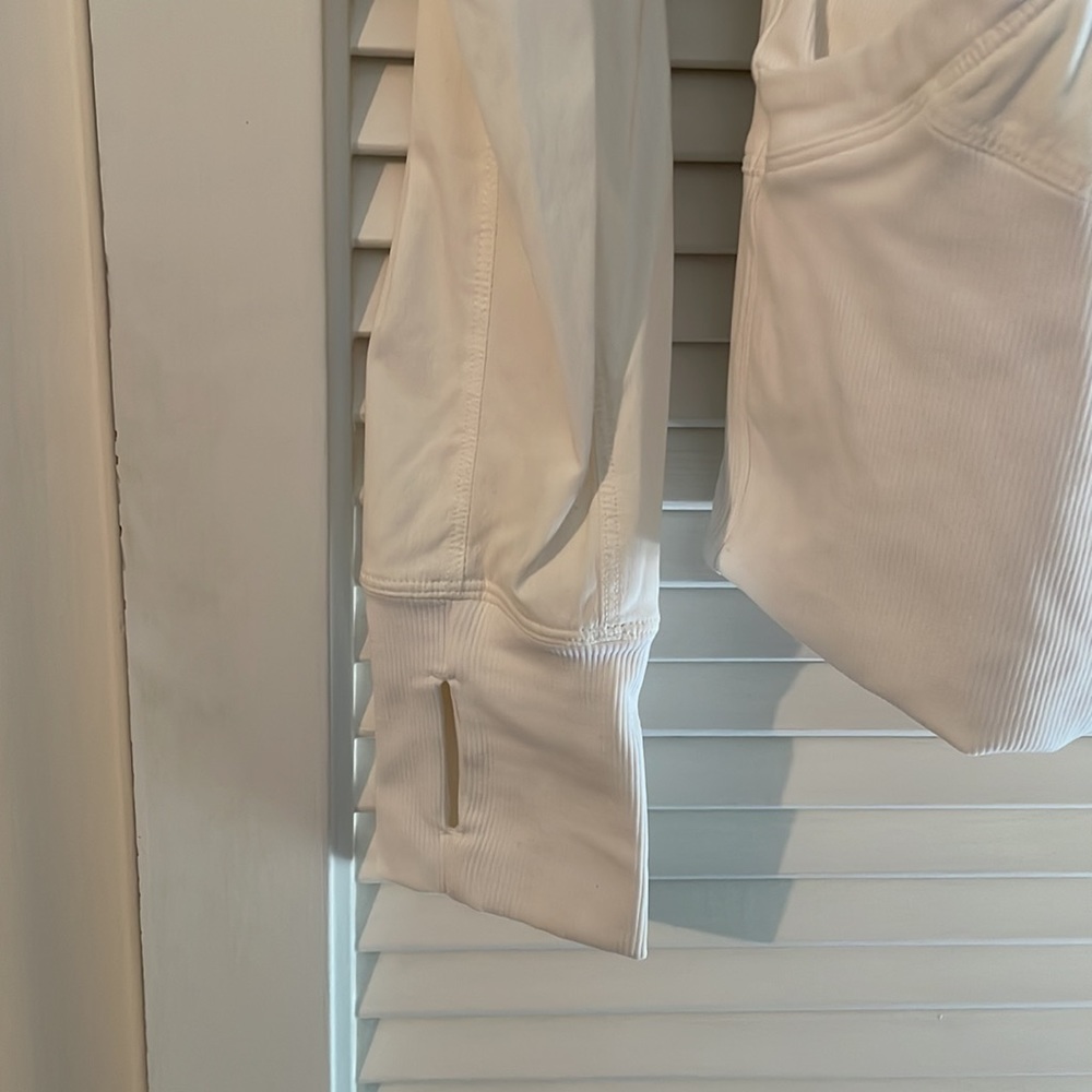 White Lululemon Studio Lined Jacket 12 - image 2